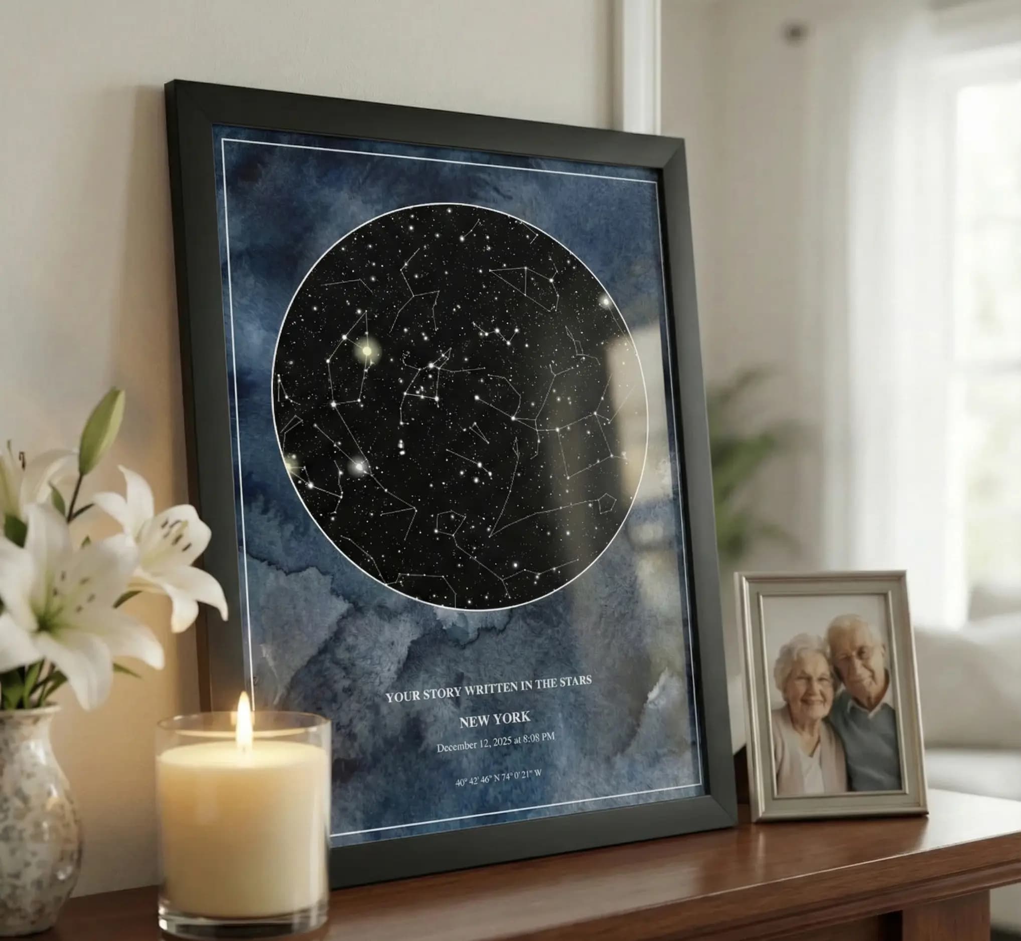 Memorial Star Chart